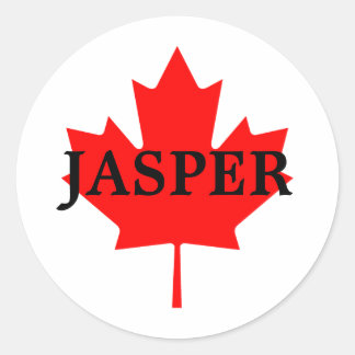 JASPER CLASSIC ROUND STICKER