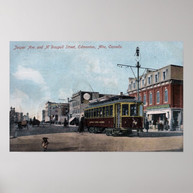 Jasper & McDougall Streets Poster (Front)