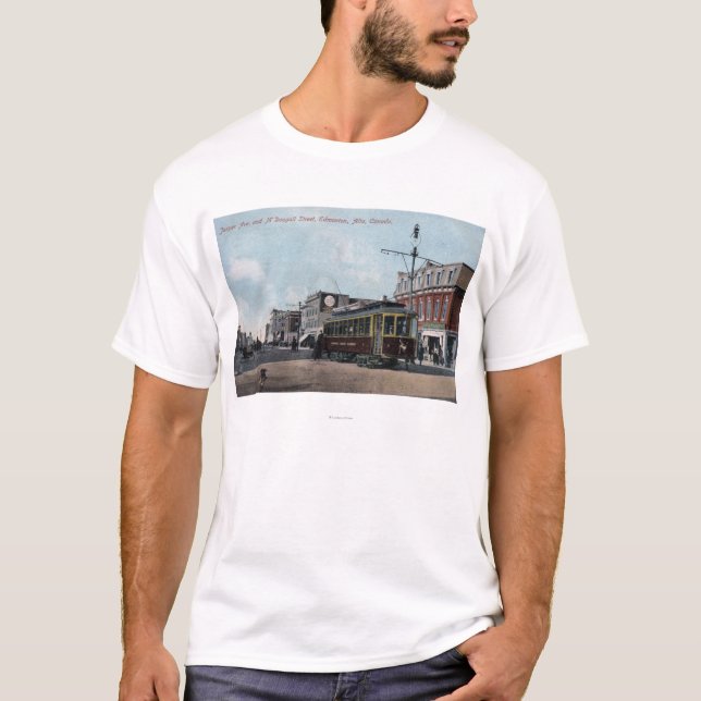 Jasper & McDougall Streets T-Shirt (Front)