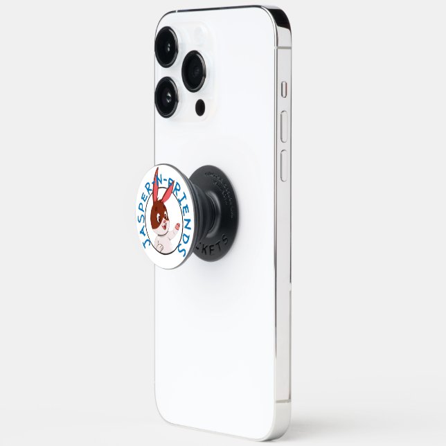 Jasper-n-Friends phone grip (Open)