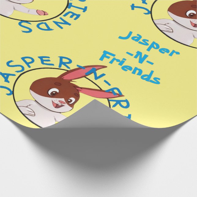 Jasper-n-friends Wrapping Paper (Corner)