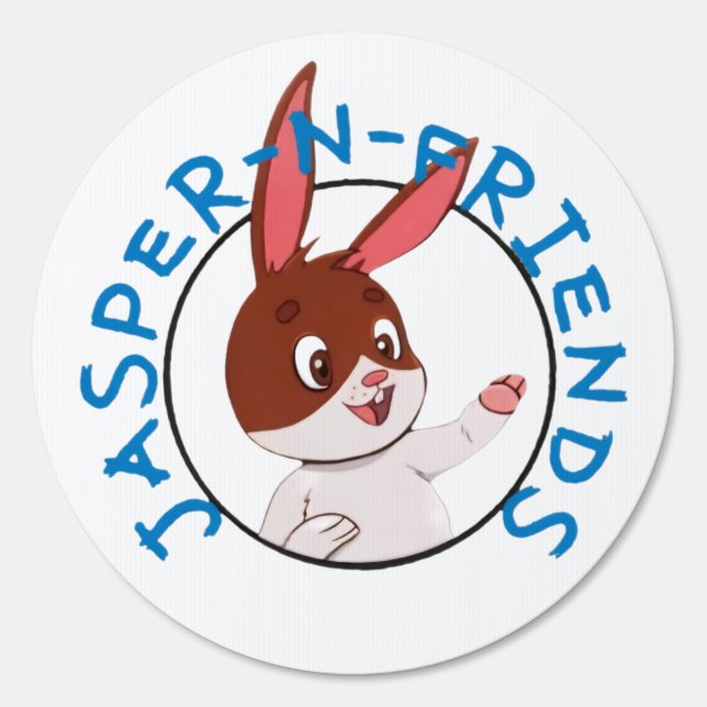 Jasper-n-Friends Yard sign (Front)