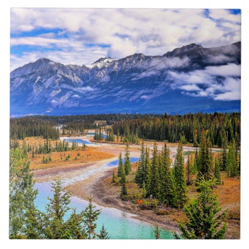 Jasper National Park Alberta Canada Ceramic Tile