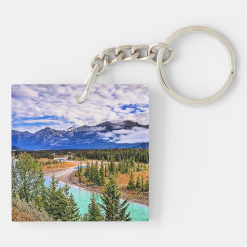 Jasper National Park Alberta Canada Keychain