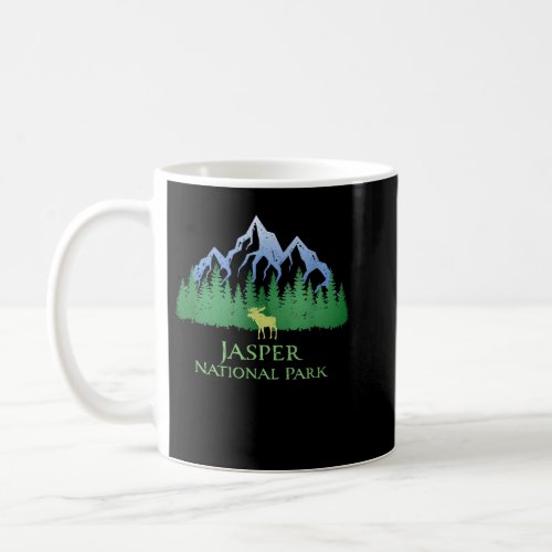 Jasper National Park Alberta Canada Mountain Moose Coffee Mug