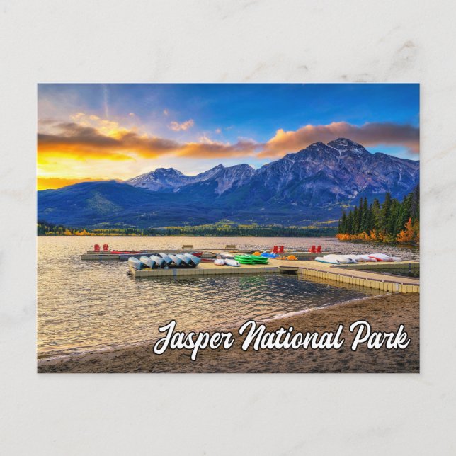 Jasper National Park, Alberta, Canada Postcard (Front)