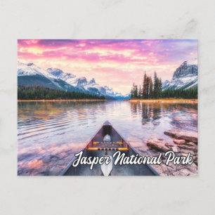 Jasper National Park, Alberta, Canada Postcard