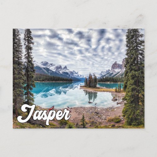 Jasper National Park Alberta Canada Postcard
