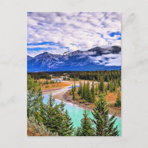 Jasper National Park Alberta Canada Postcard