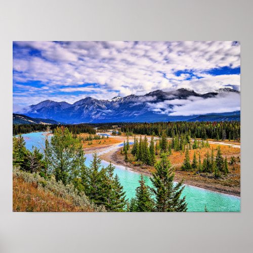 Jasper National Park Alberta Canada Poster