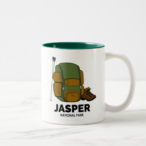 Jasper National Park Backpack Two_Tone Coffee Mug