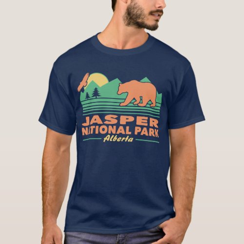 Jasper National Park Bear T_Shirt