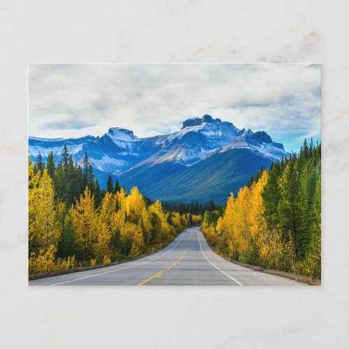 Jasper National Park Canada in the Fall  Postcard
