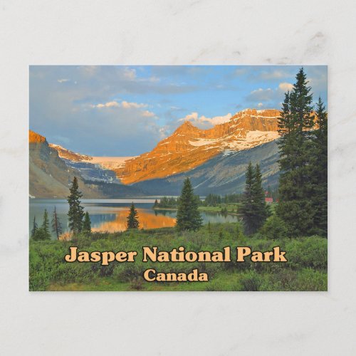 Jasper National Park Canada Postcard