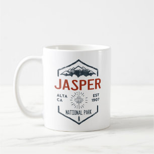 Jasper National Park Canada Vintage Distressed Coffee Mug