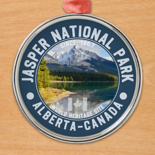 Jasper National Park, Canadian Rockies Metal Ornament (Creator Uploaded)