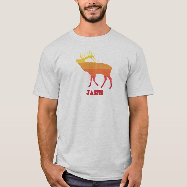 Jasper National Park Elk T-Shirt (Front)