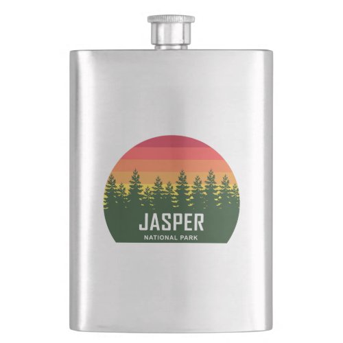 Jasper National Park Flask