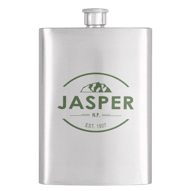 Jasper National Park Flask (Front)