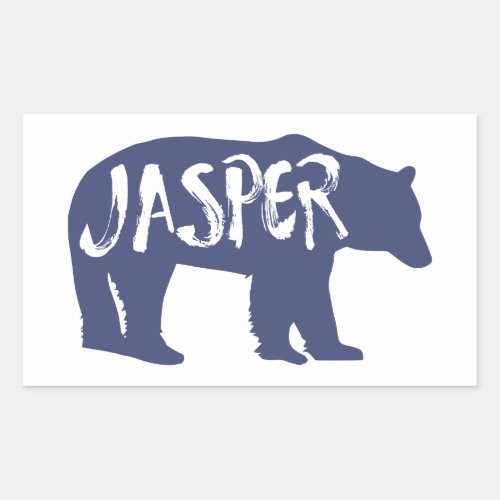 Jasper National Park Rectangular Sticker