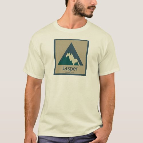 Jasper National Park Rustic T_Shirt