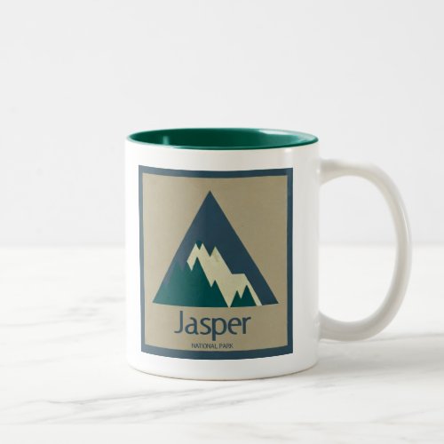 Jasper National Park Rustic Two_Tone Coffee Mug