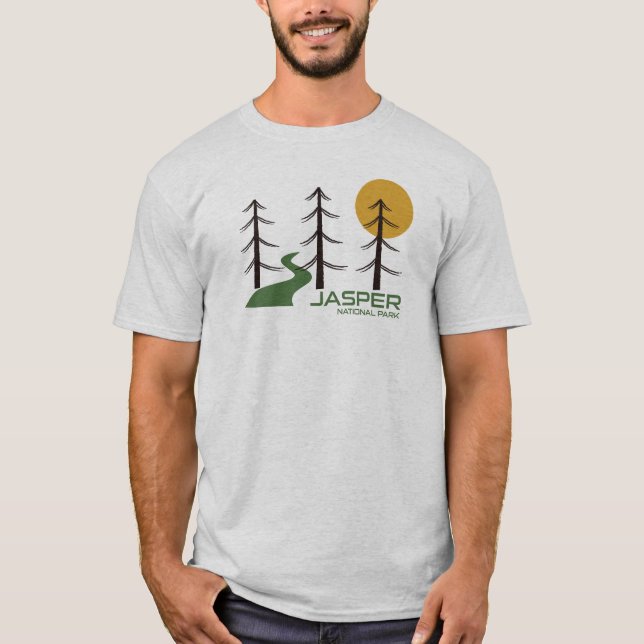 Jasper National Park Trail T-Shirt (Front)