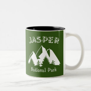 Jasper National Park Two-Tone Coffee Mug