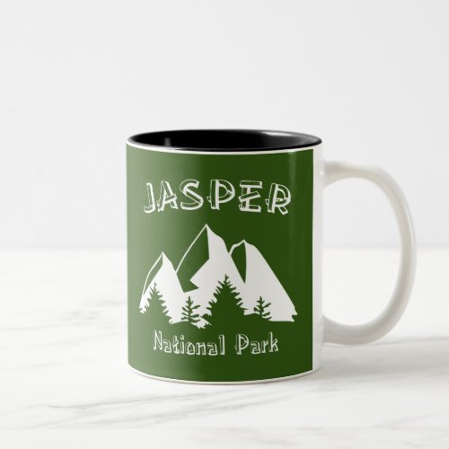 Jasper National Park Two_Tone Coffee Mug