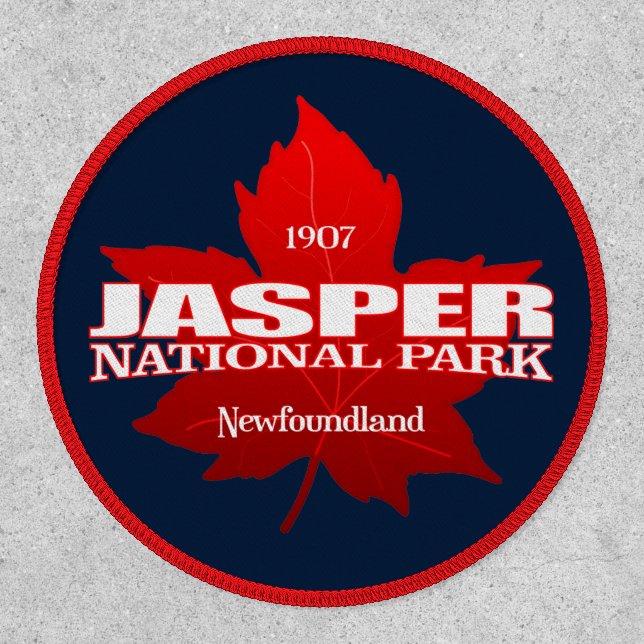 Jasper NP (maple leaf)  Patch (Front)