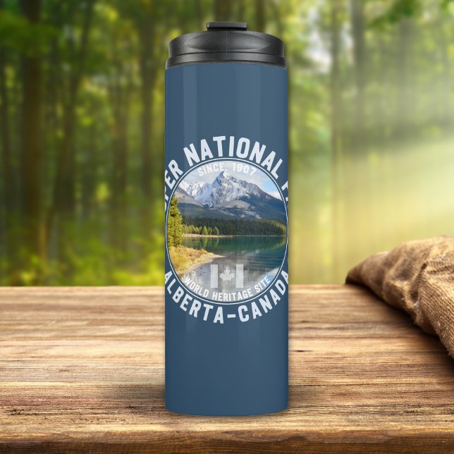 Jasper Park in Alberta, Canada Thermal Tumbler (Creator Uploaded)