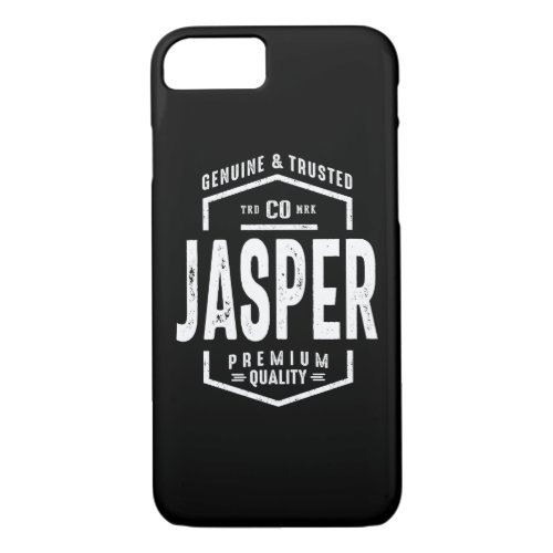 Jasper Personalized Name Birthday Gift iPhone 87 Case