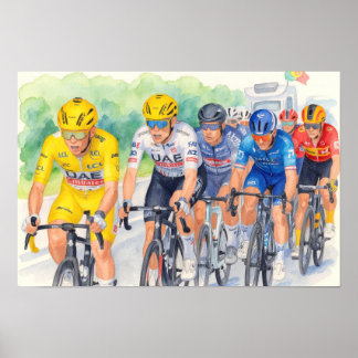 Jasper Philipsen Stage 13 Winner Tour de France  Poster