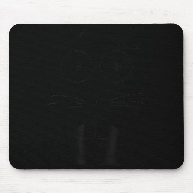 Jasper Rabbit Halloween Costume Funny Boo Jee Booj Mouse Pad (Front)