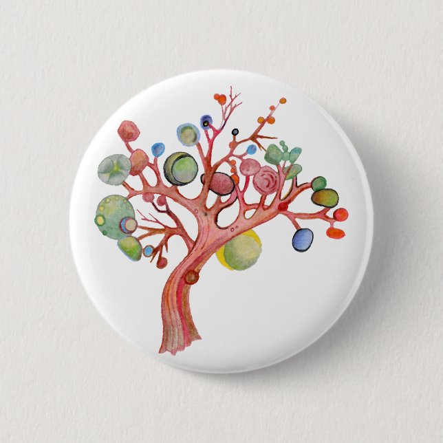 Jasper the Tree Button (Front)