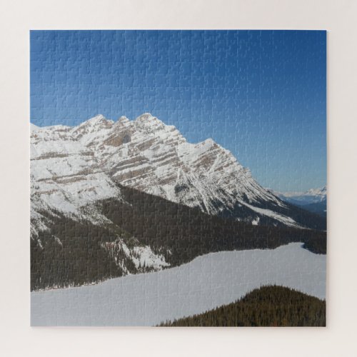 Jaspers Snowy Peyto Lake Jigsaw Puzzle