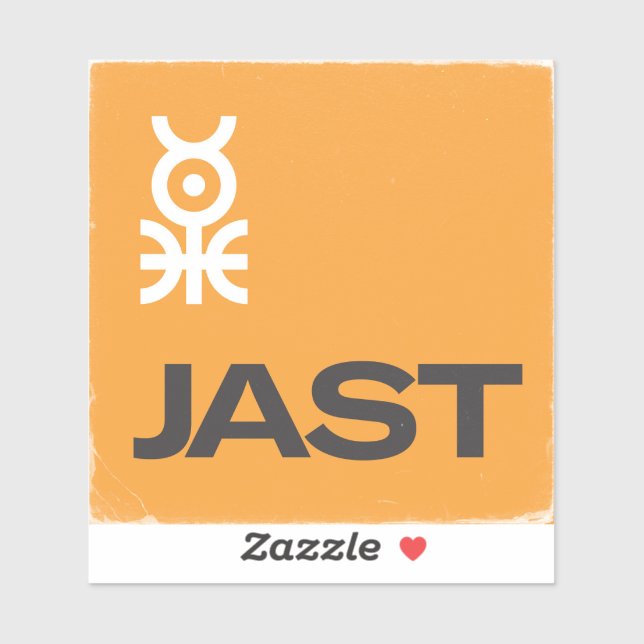 Jast Vinyl Sticker (Sheet)