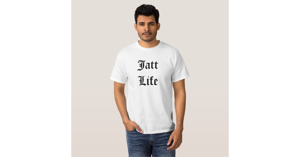 jatt life t shirt