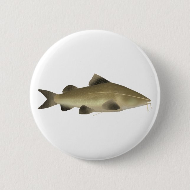 Jaú Catfish Button (Front)