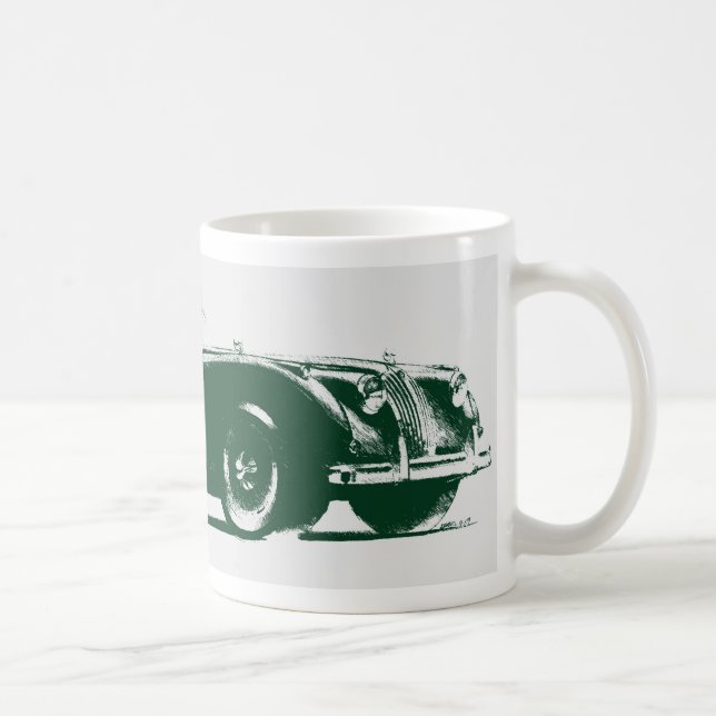 Jaugar xk140 coffee mug (Right)