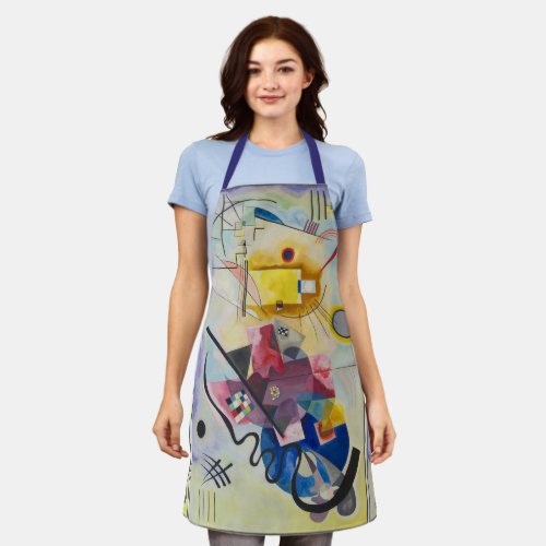 Jaune Rouge Bleu by Wassily Kandinsky Apron