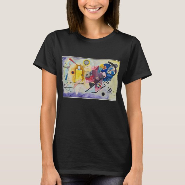 Jaune, Rouge, Bleu by Wassily Kandinsky T-Shirt (Front)