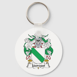 Jauregui Family Crest Keychain