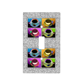 Java Addiction COFFEE ART Light Switch Cover