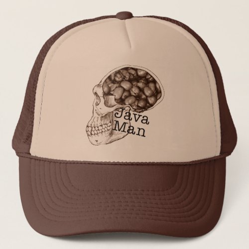 Java Bean Man Trucker Hat
