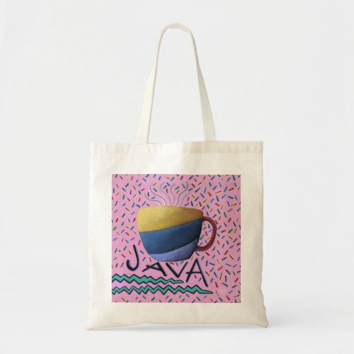 Java Coffee Lover Tote Bag