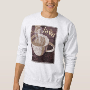 Java Coffee Mug Art Sweatshirt