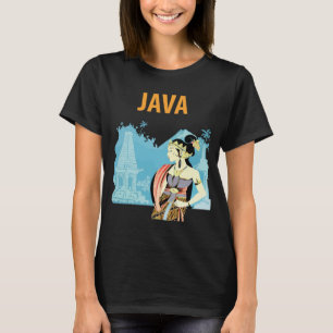 Java Indonesia Temple Heritage Travel T-Shirt
