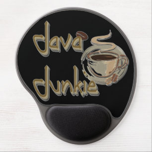 Java Junkie Coffee Lovers Gel Mouse Pad
