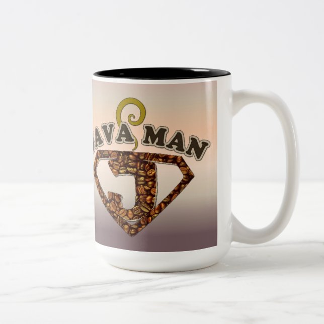Java Man Coffee Humor Coffee Mug (Right)